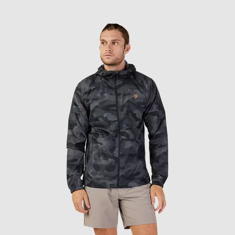 Chaqueta Lifestyle Cortavientos Fox Head Camo Negro Fox - Rideshop