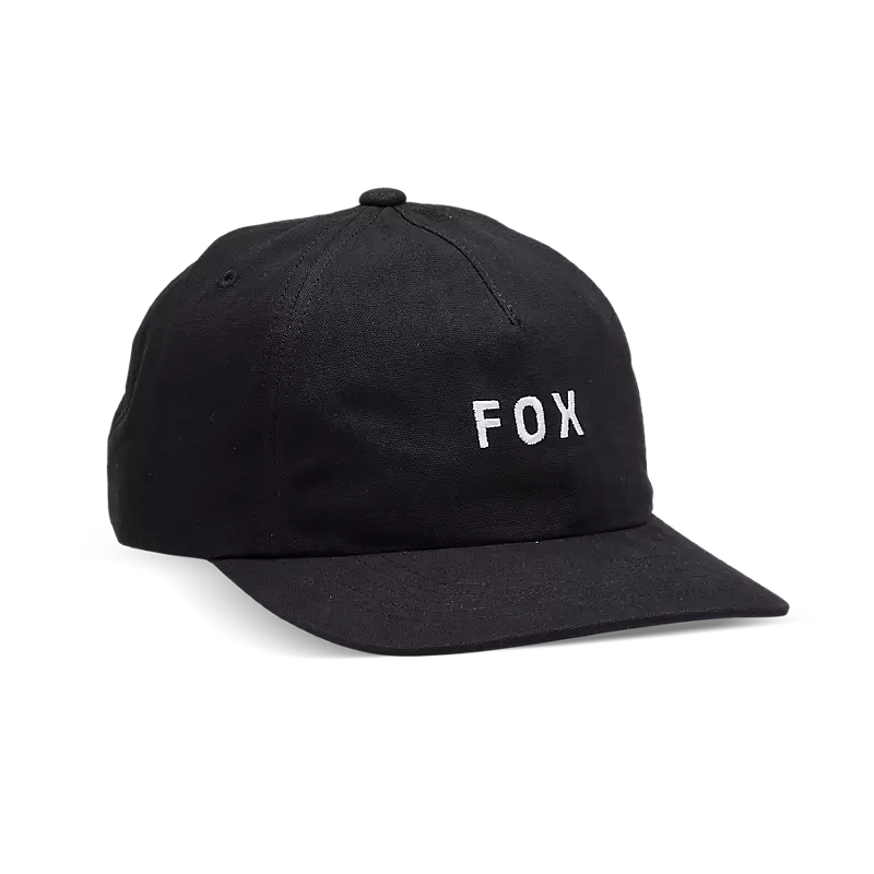 Gorro Jockey Lifestyle Mujer Wordmark Negro Fox - Rideshop