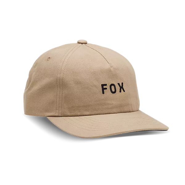 FOX Gorro Jockey Lifestyle Mujer Wordmark Cafe Claro - Rideshop