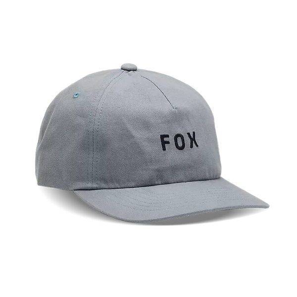 FOX Gorro Jockey Lifestyle Mujer Wordmark Azul Grisaceo - Rideshop