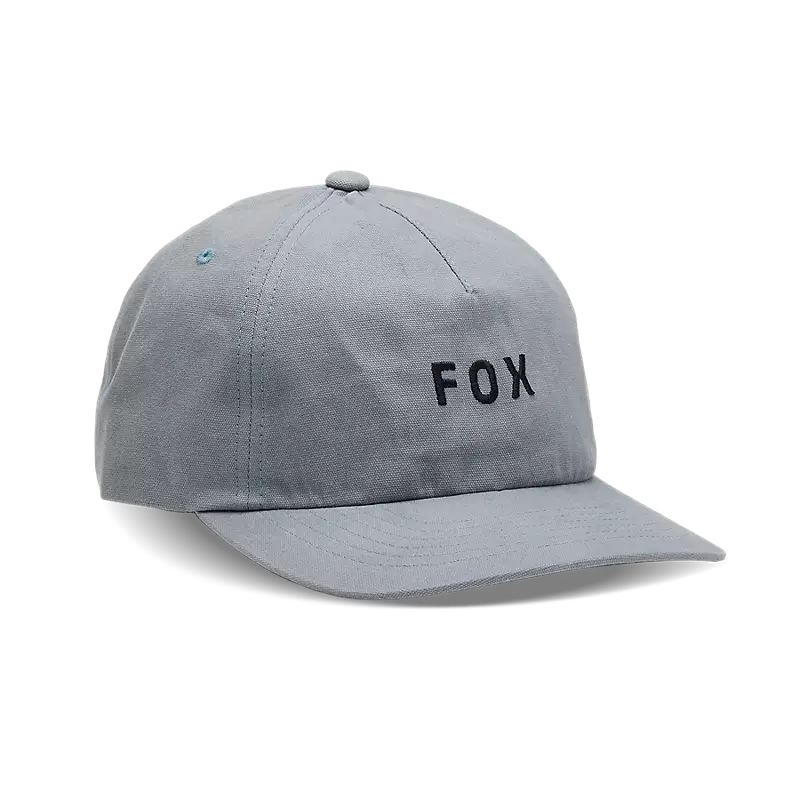 FOX Gorro Jockey Lifestyle Mujer Wordmark Azul Grisaceo - Rideshop