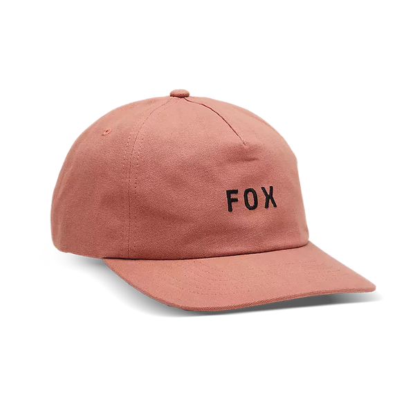 FOX Gorro Jockey Lifestyle Mujer Wordmark Salmon - Rideshop