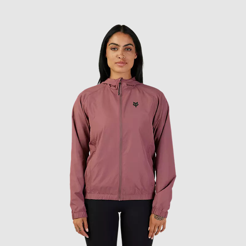 Chaqueta Lifestyle Mujer Cortavientos Fox Head Morado Fox - Rideshop