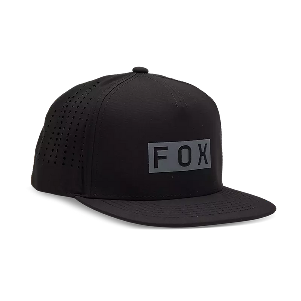 FOX Gorro Jockey Lifestyle Wordmark Tech Snapback Negro - Rideshop