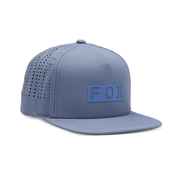 FOX Gorro Jockey Lifestyle Wordmark Tech Snapback Celeste Pastel - Rideshop