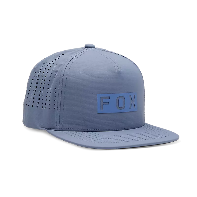 FOX Gorro Jockey Lifestyle Wordmark Tech Snapback Celeste Pastel - Rideshop