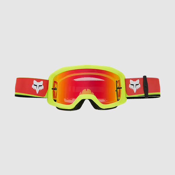 Antiparra Moto Main Ballast Espejada Rojo/Amarillo Fox - Rideshop