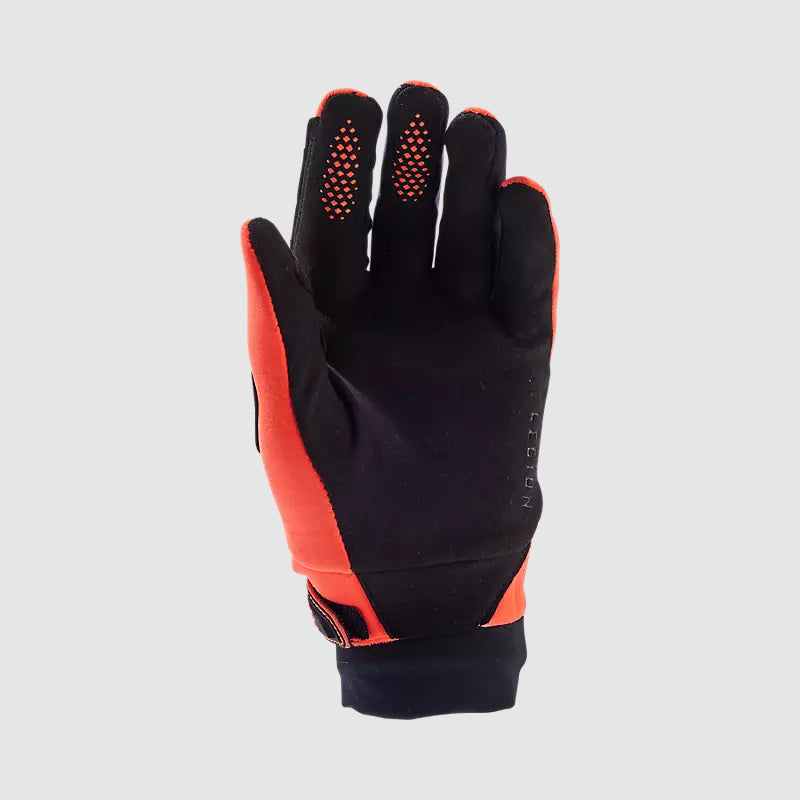 Guantes Moto Niño Defend Thermo Naranjo Fox - Rideshop