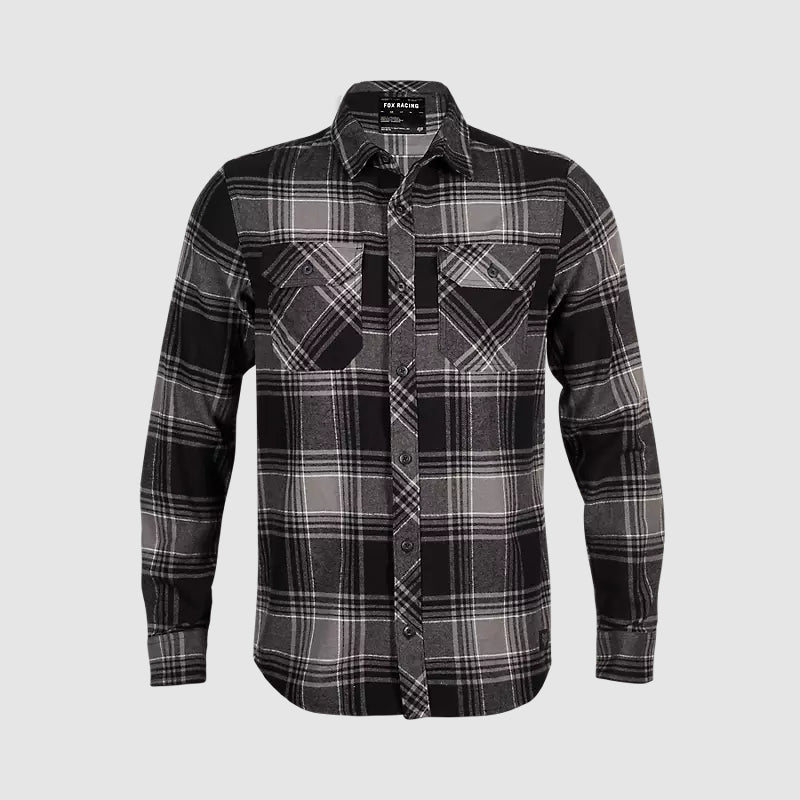 Camisa Lifestyle Traildust Negro Fox - Rideshop