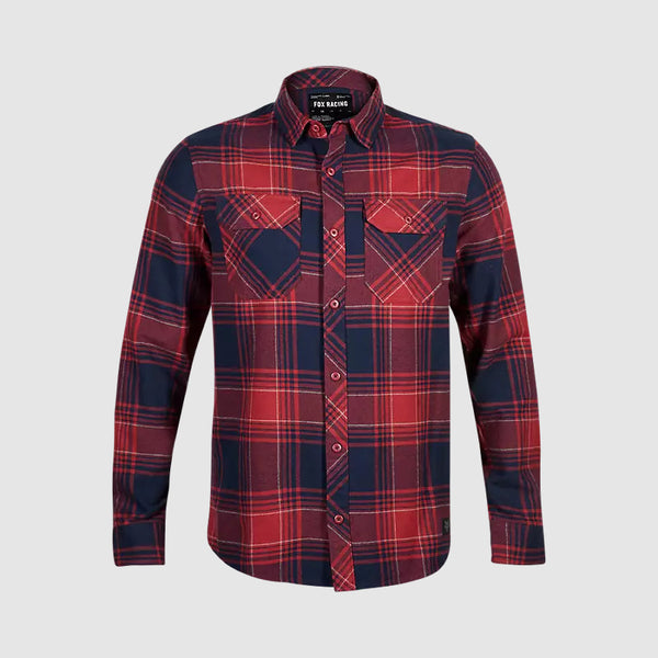 Camisa Lifestyle Traildust Rojo Fox - Rideshop