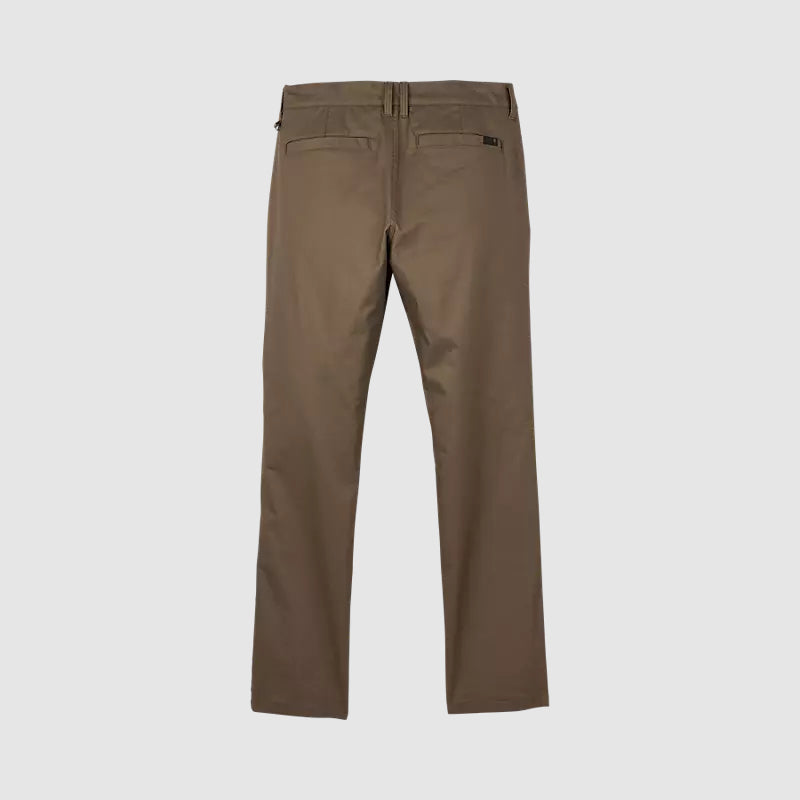 Pantalon Lifestyle Essex Slim Elástico Cafe Fox - Rideshop