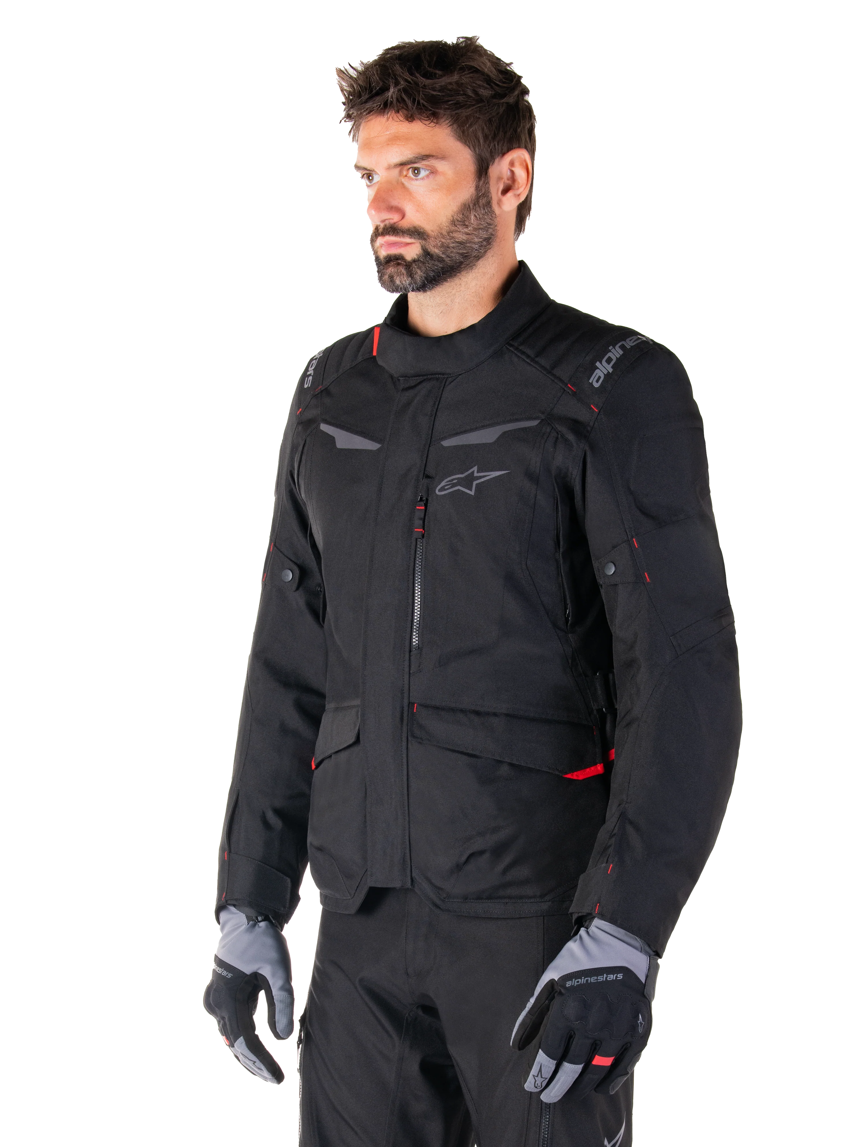 Chaqueta Moto Alpinestars ST-1 Impermeable Negro