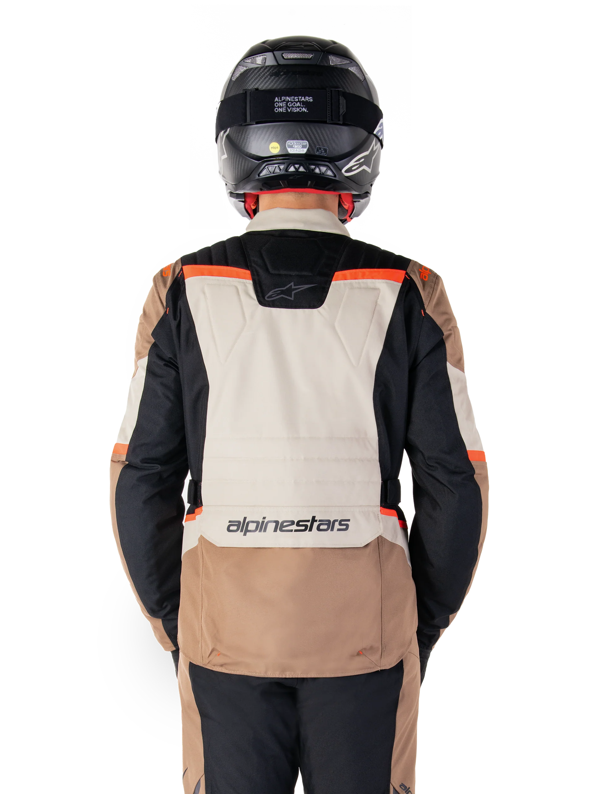 Chaqueta Moto Alpinestars ST-1 Impermeable Caqui Oscuro Arena