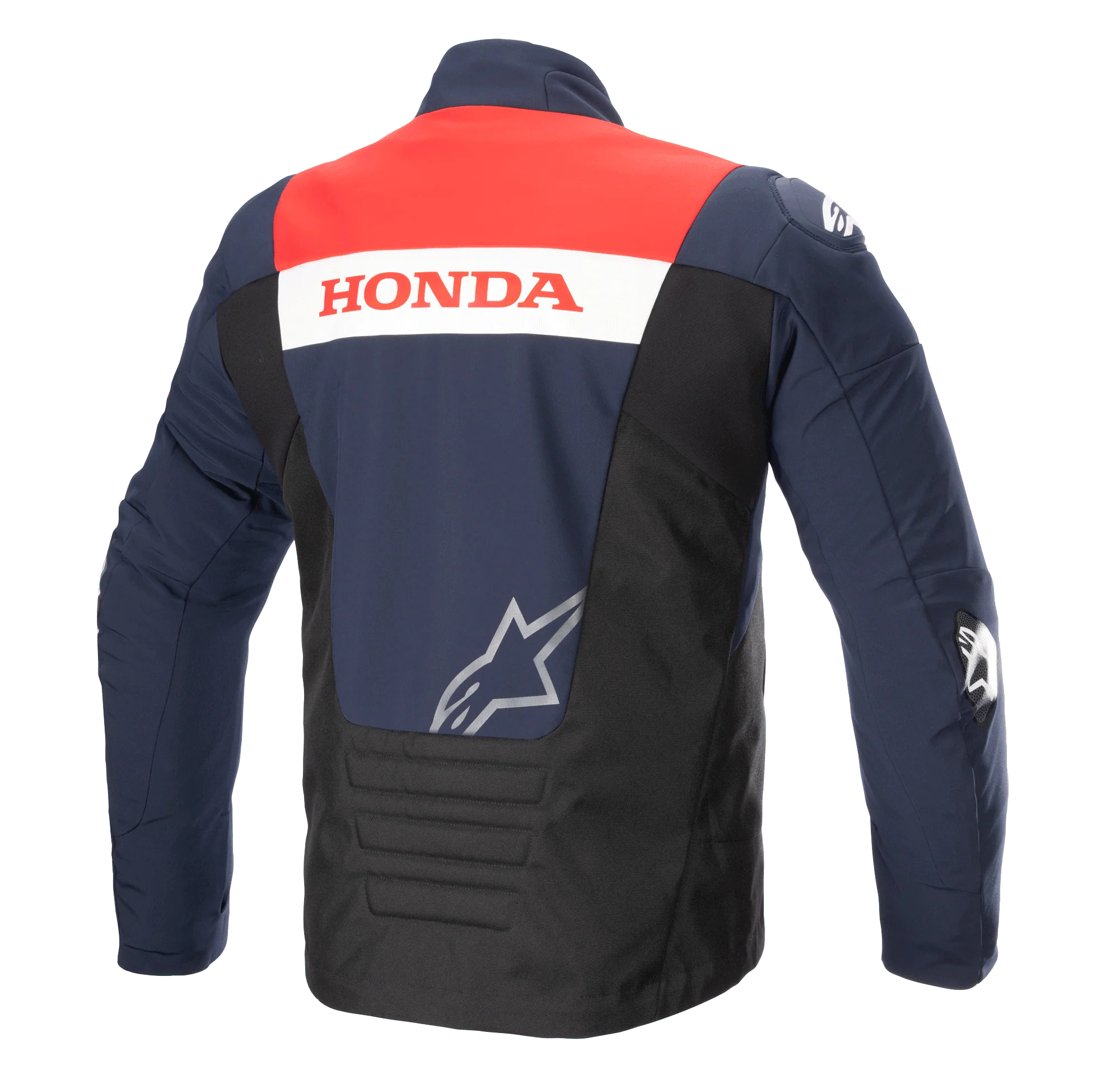 Chaqueta Moto de Calle Alpinestars Honda SMX Waterproof Softshell Azu/Rojo