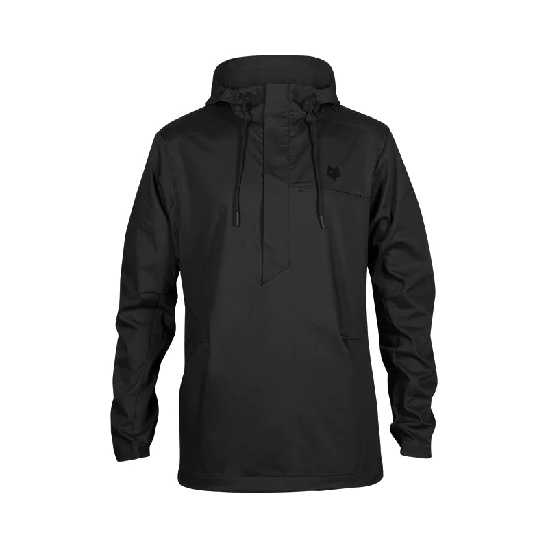 Chaqueta Cortavientos Lifestyle Anorak Survivalist Negro Fox - Rideshop