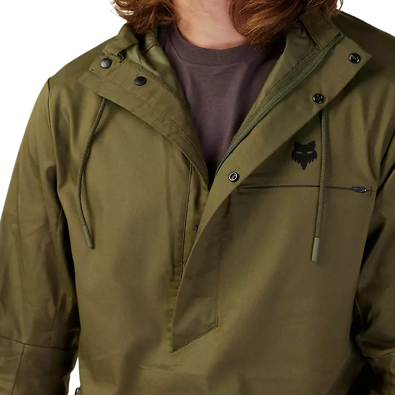 FOX Chaqueta Cortavientos Lifestyle Anorak Survivalist Verde Oliva - Rideshop