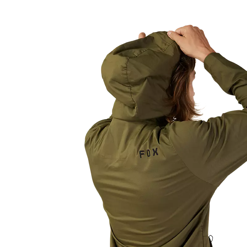 FOX Chaqueta Cortavientos Lifestyle Anorak Survivalist Verde Oliva - Rideshop