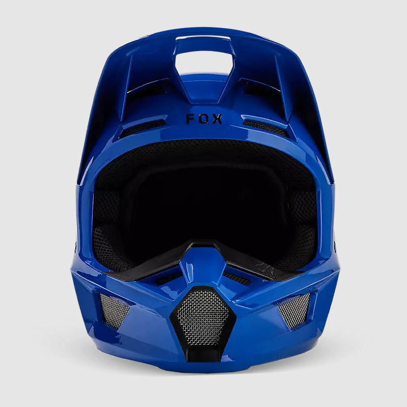 Casco Moto V Core Azul Fox - Rideshop