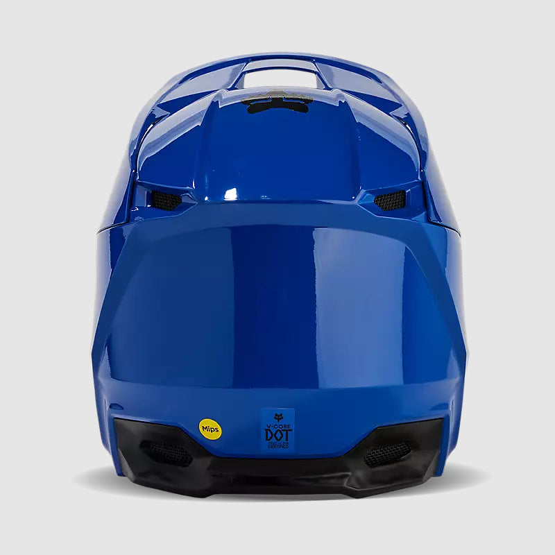 Casco Moto V Core Azul Fox - Rideshop