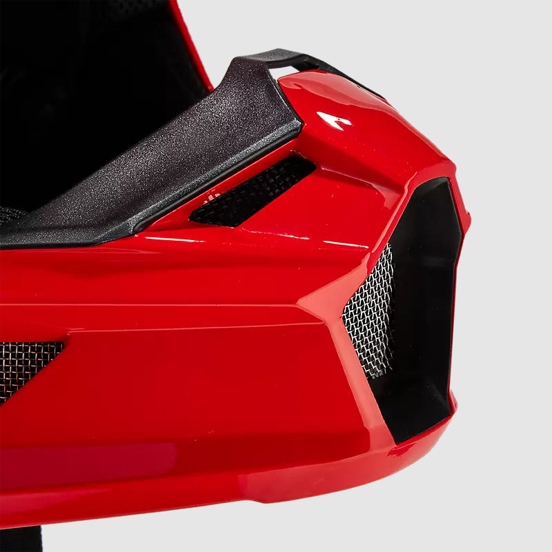 Casco Moto V Core Rojo Fox - Rideshop