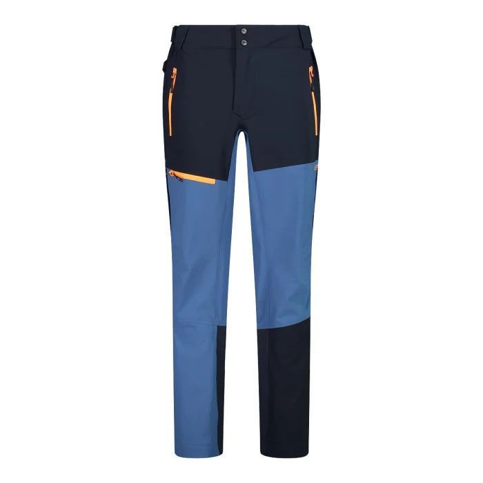 Pantalón Impermeable CMP Hombre Unlimitech 3-Layer Black/Blue