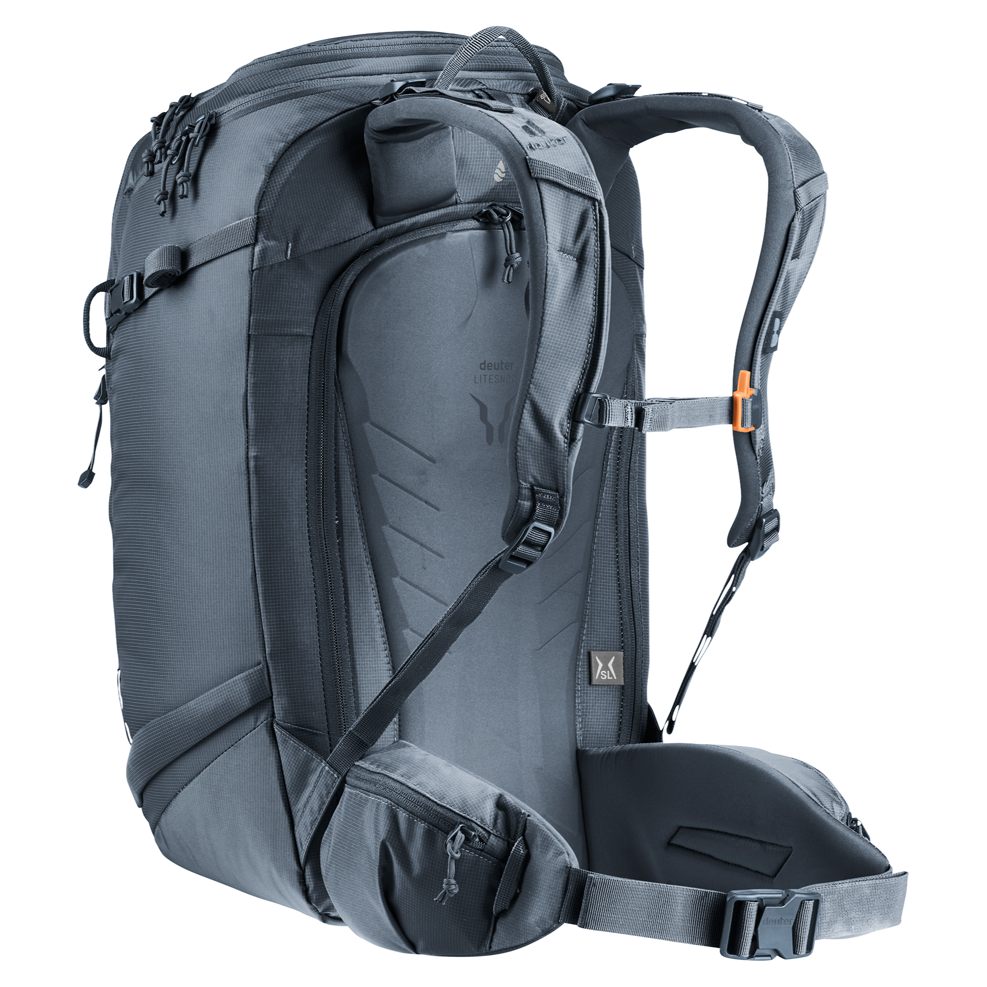 Mochila Deuter Freerider Pro 30 + 10 SL black
