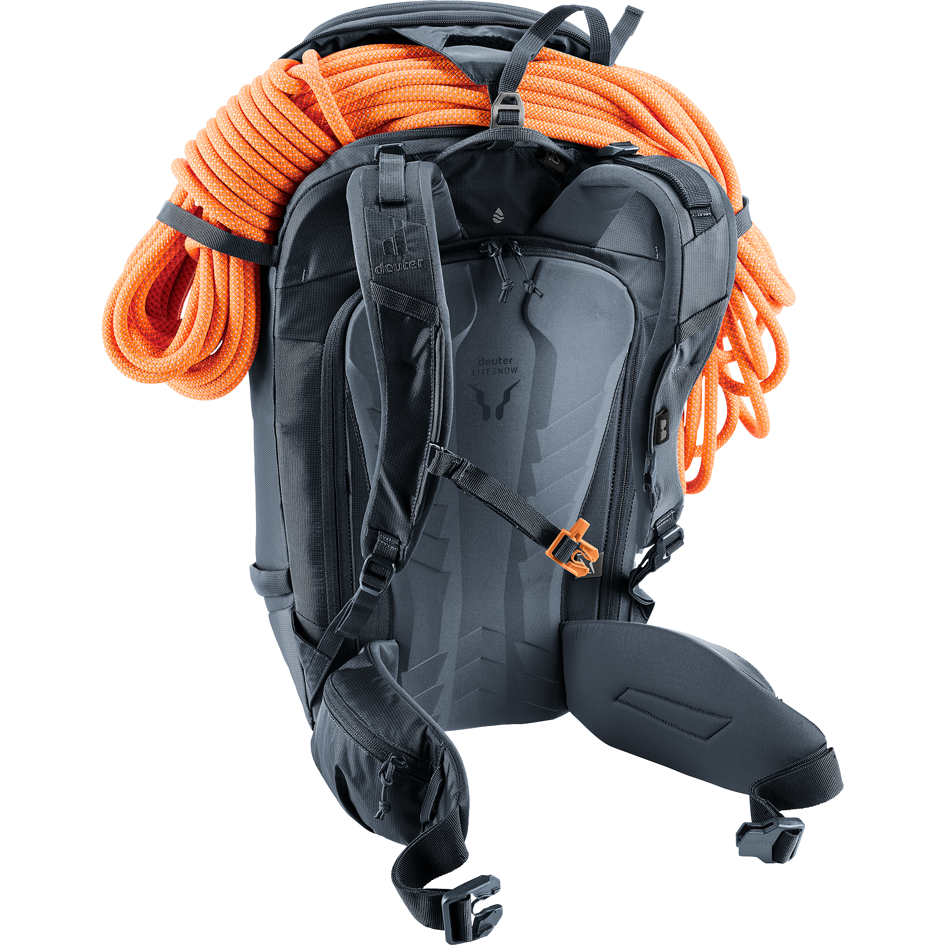 Mochila Deuter Freerider Pro 30 + 10 SL black