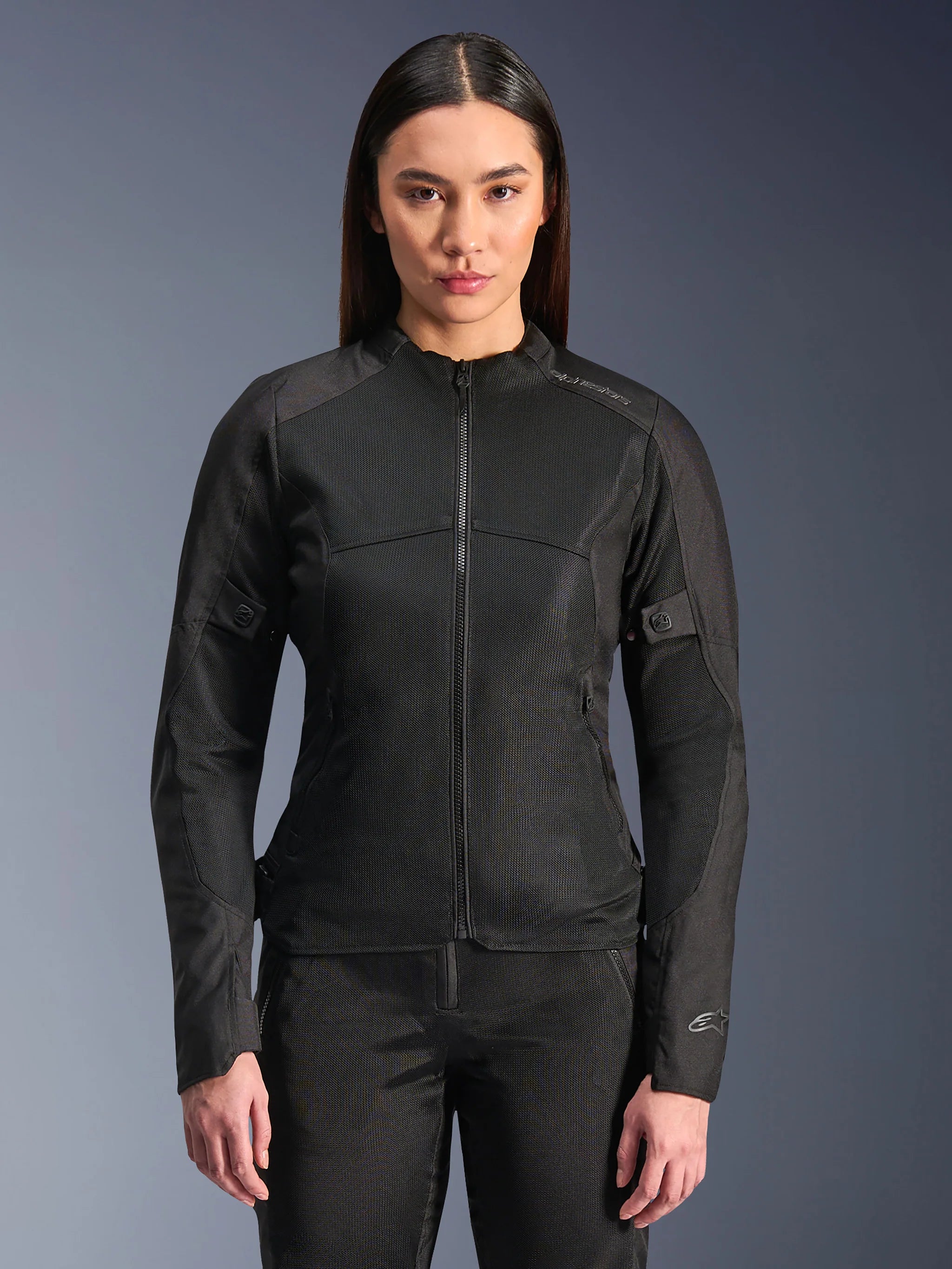 Chaqueta Alpinestars Stella C-1 Air Negro