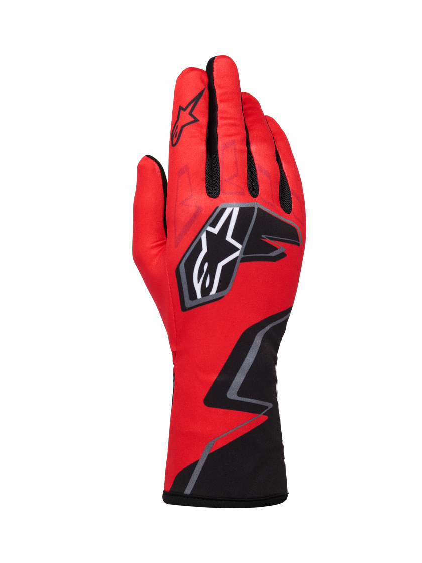 Guantes Karting Alpinestars Race V2 Graphic 1 Rojo/Negro - Rojo/Negro S