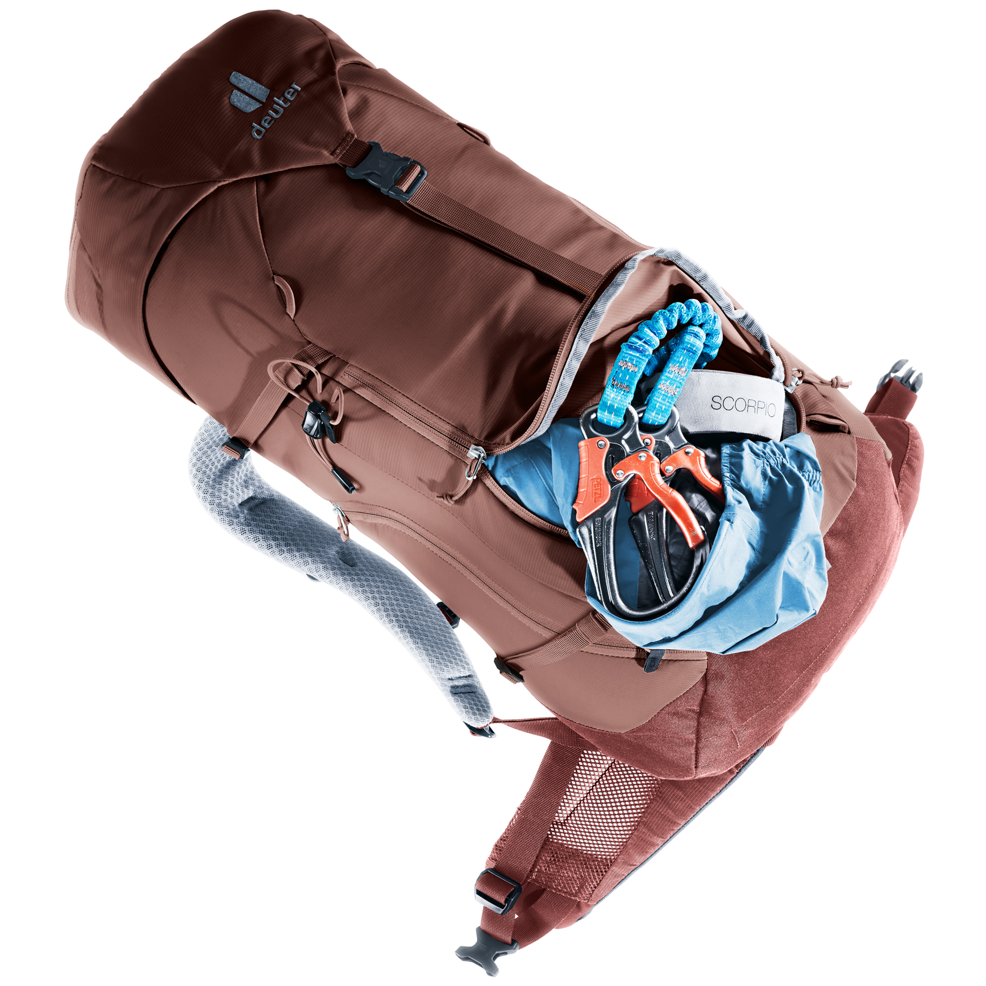 Mochila Deuter Trail 28 SL Raisin Caspia