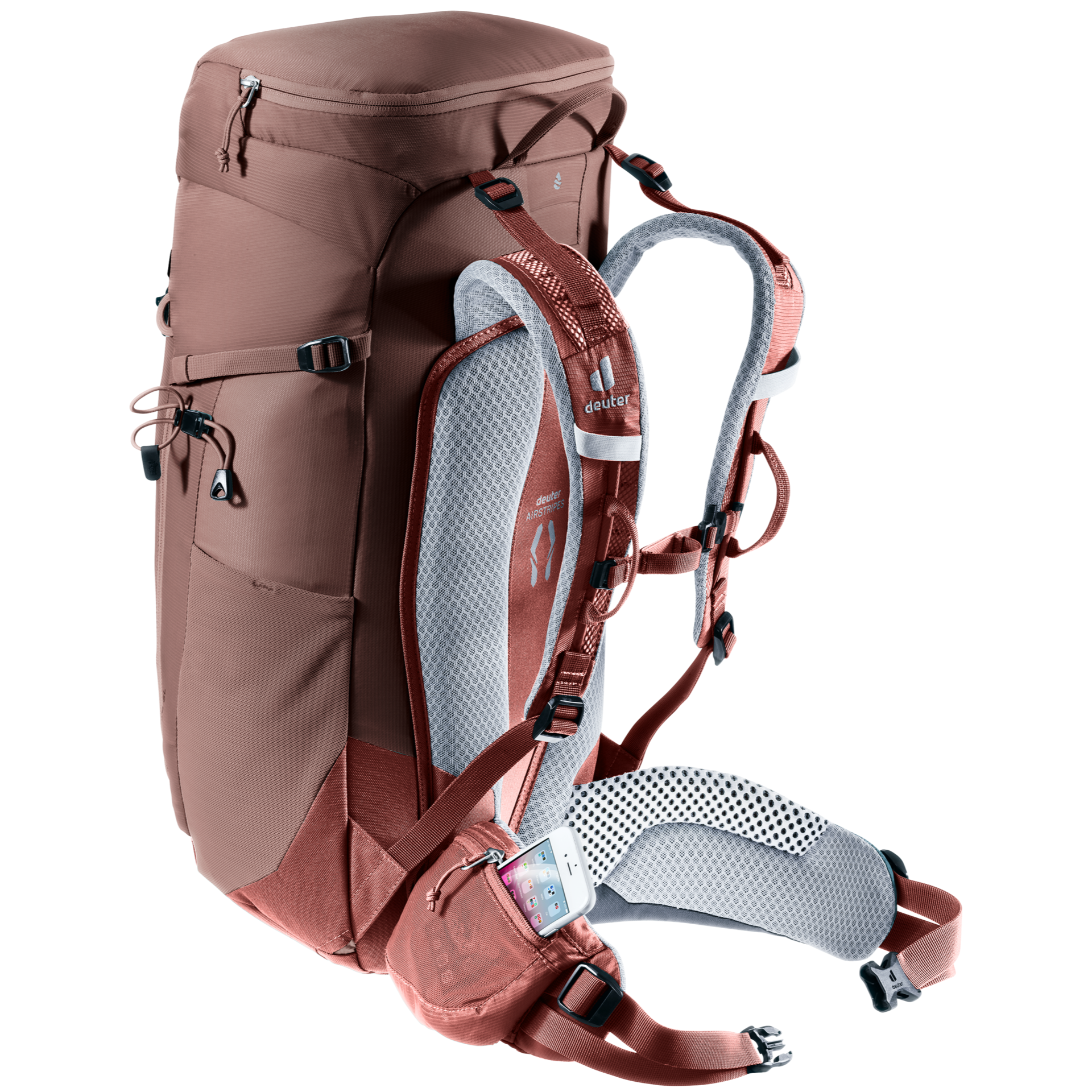 Mochila Deuter Trail 28 SL Raisin Caspia