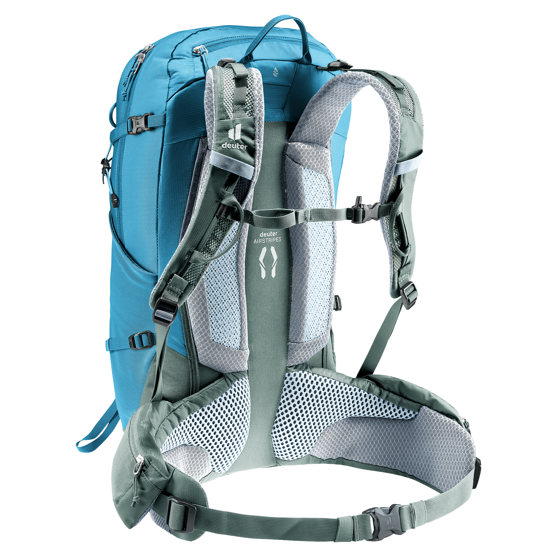 Mochila Deuter Trail Pro 33 Wave Ivy
