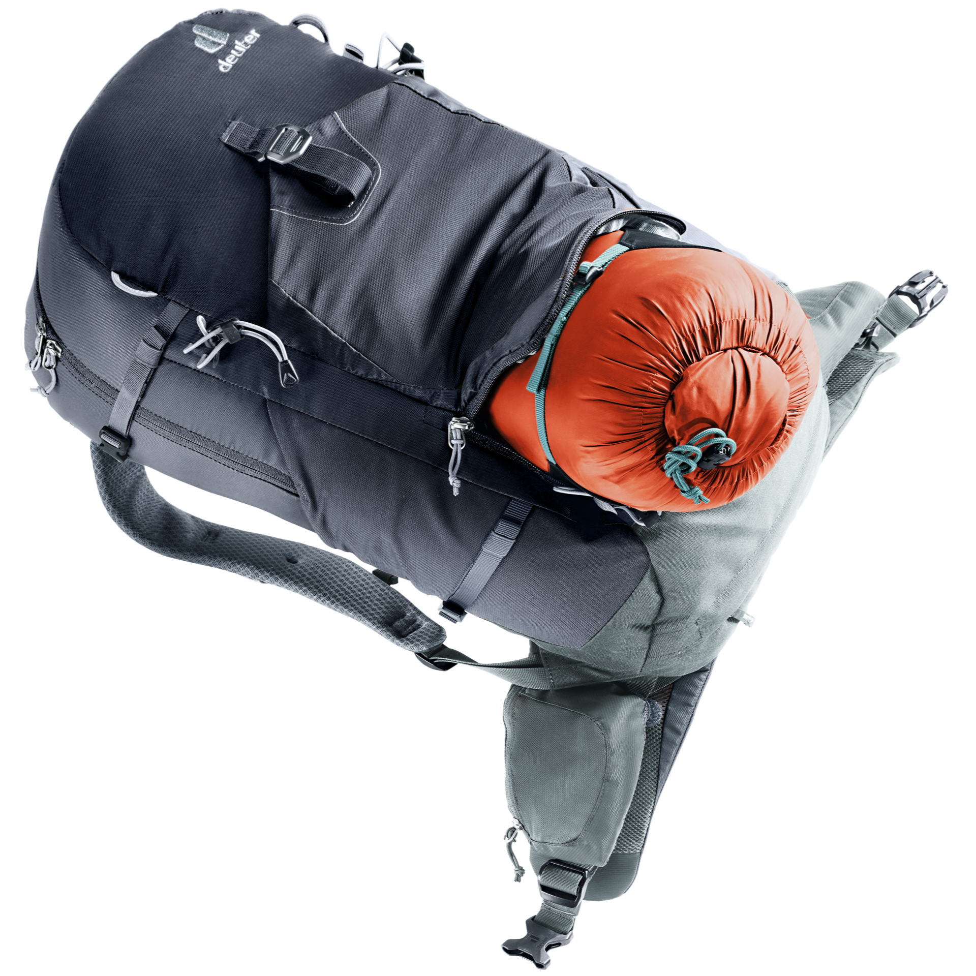 Mochila Deuter Trail Pro 33 Black Shale