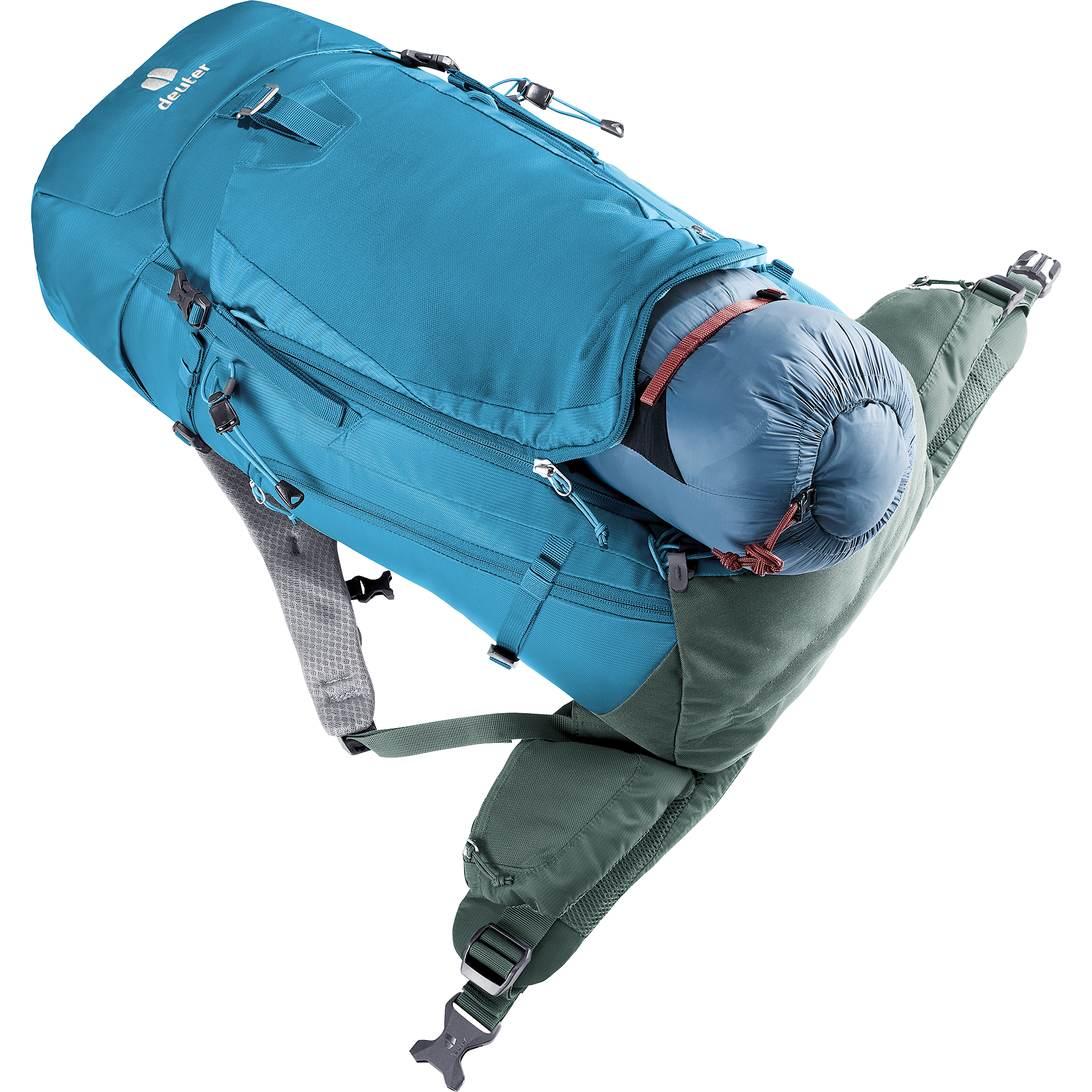 Mochila Deuter Trail Pro 36 Wave Ivy