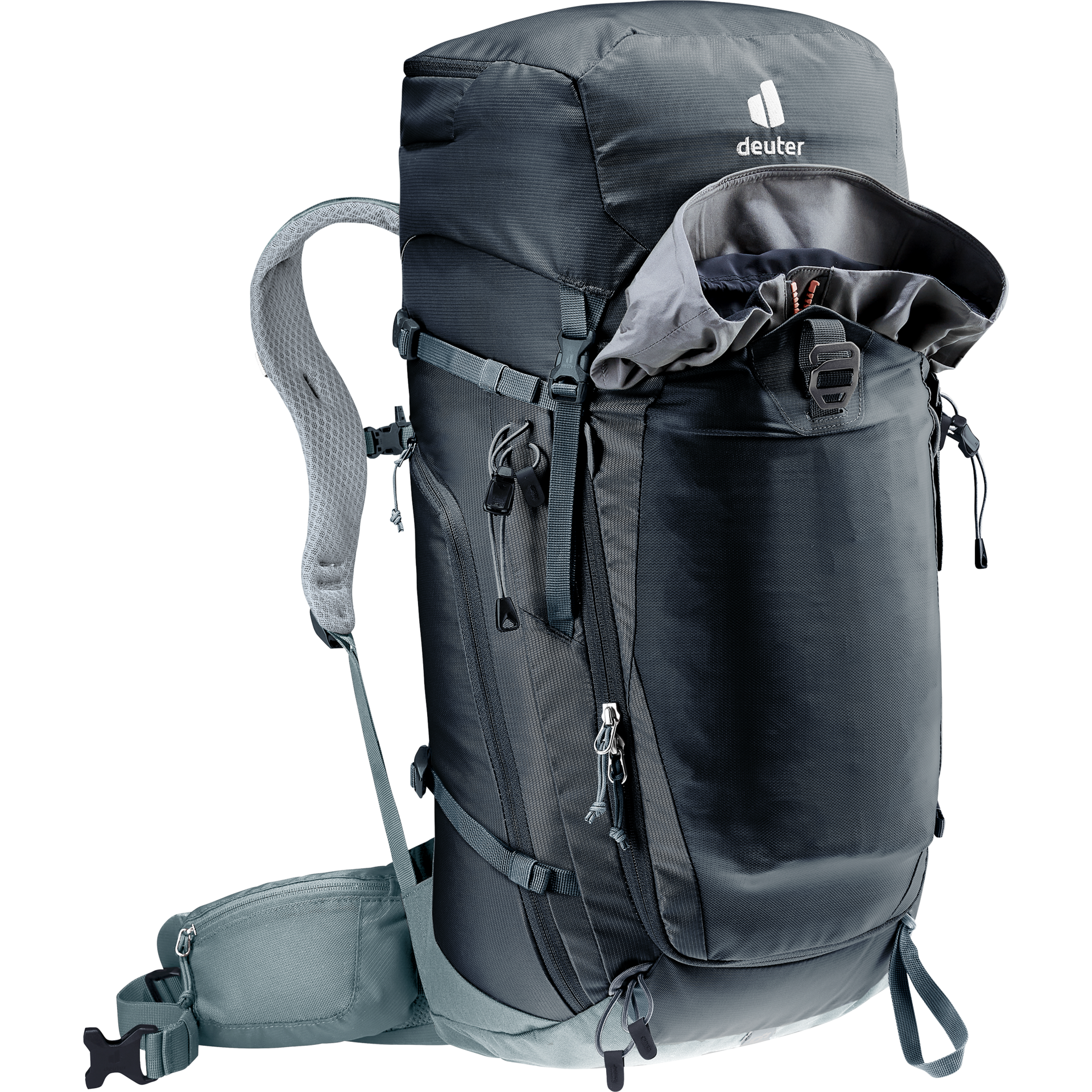 Mochila Deuter Trail Pro 36 Black Shale