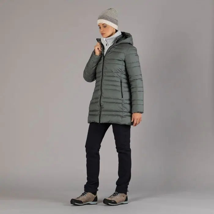 Abrigo Mujer Quilted Du Pont Sorona Recycled CAMPAGNOLO