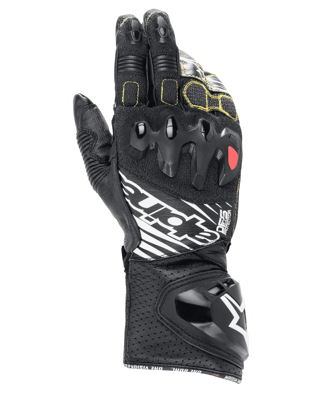 Guantes Moto Alpinestars GP Tech V2 Negro Blanco