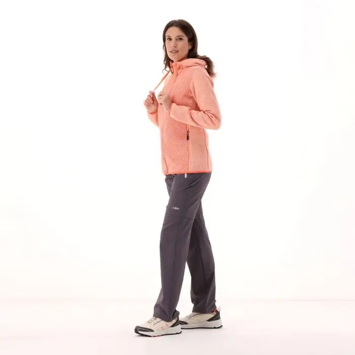 Polar Mujer Hooded Knit Tech Campagnolo