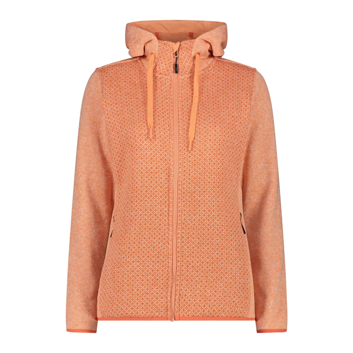 Polar Mujer Hooded Knit Tech Campagnolo
