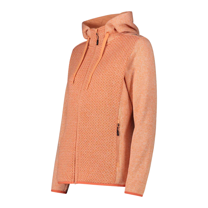 Polar Mujer Hooded Knit Tech Campagnolo
