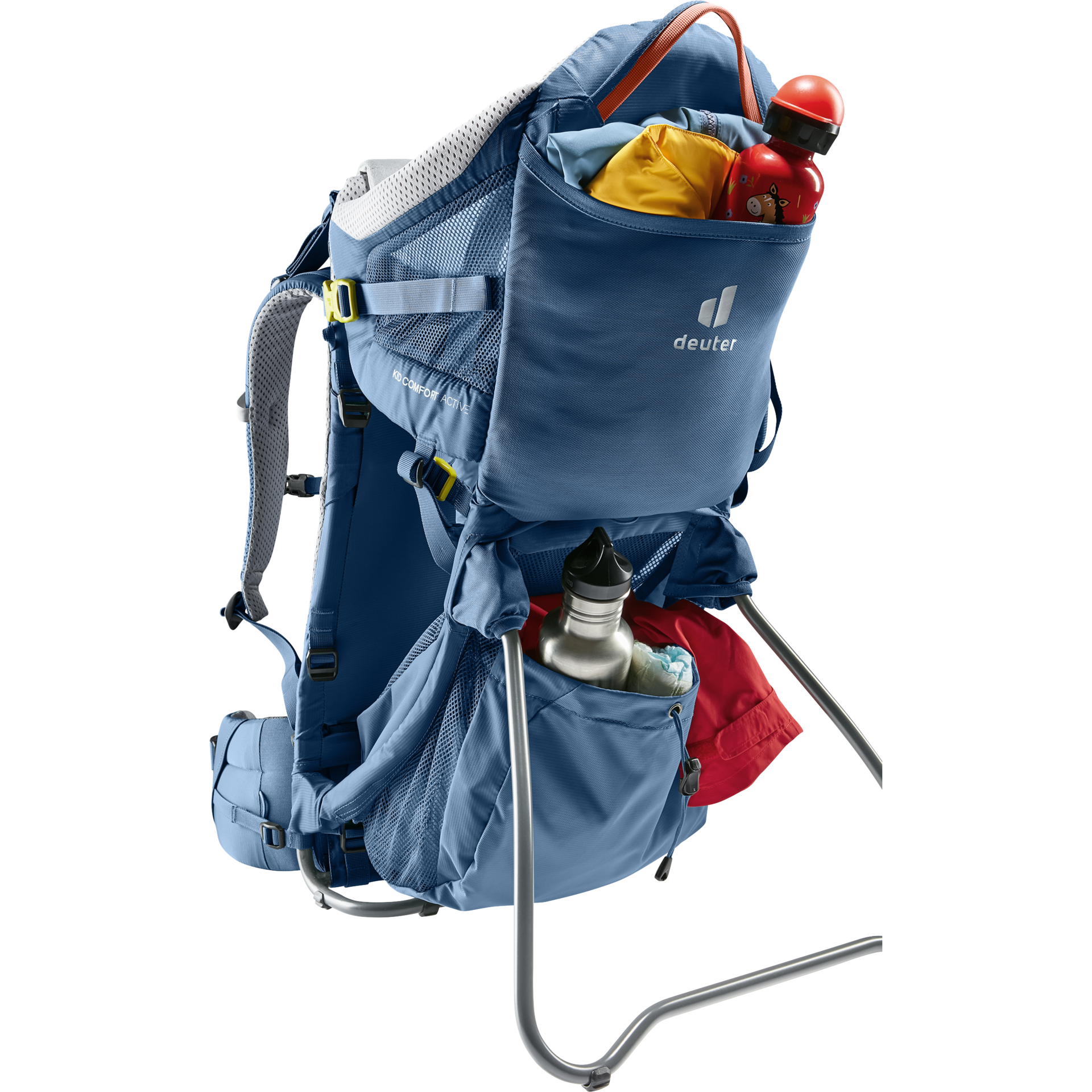 Mochila Porta Niños Deuter Kid Comfort Active Midnight + TECHO