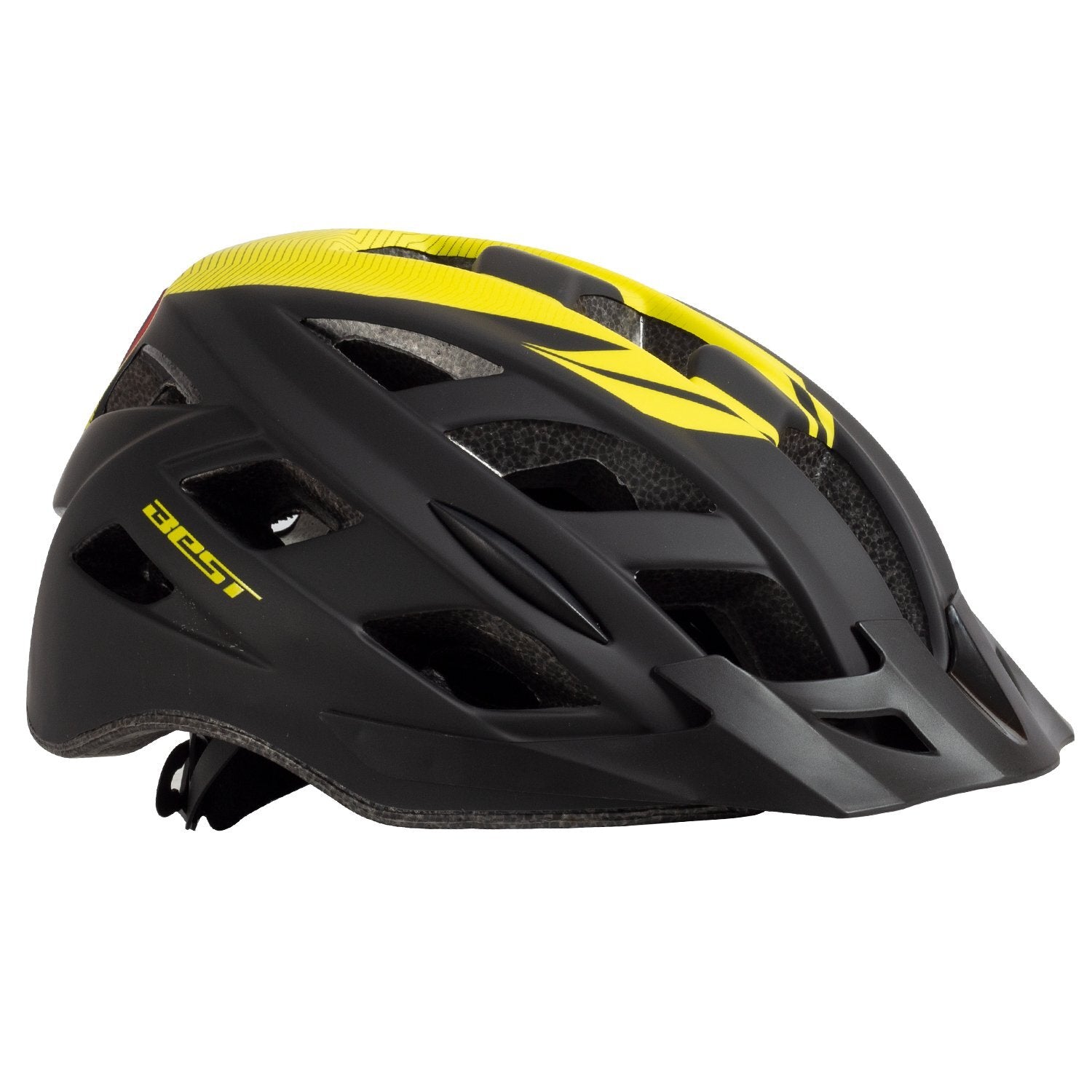 Casco Best Con Luz Amarillo | L - Rideshop