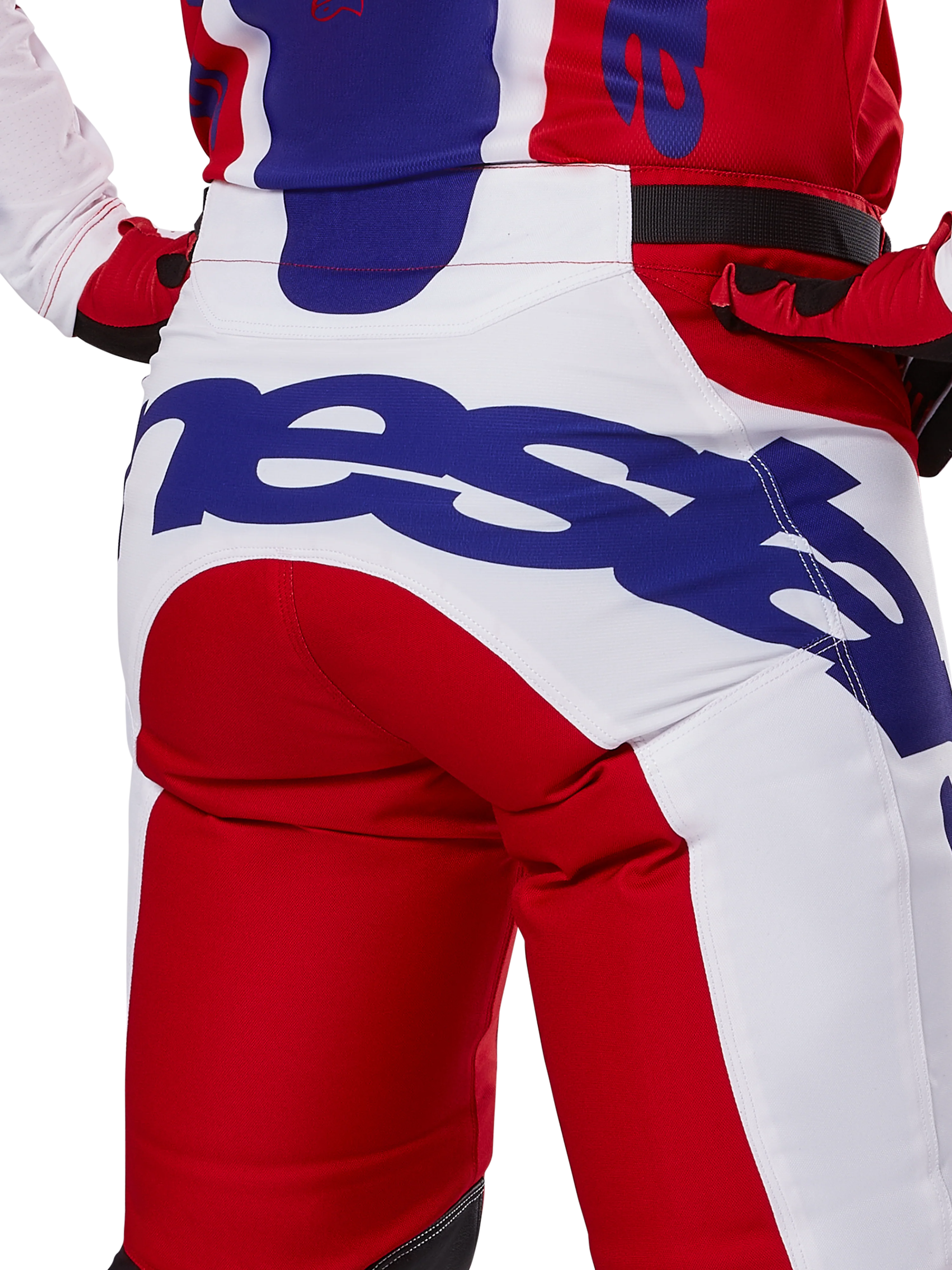 Pantalon Alpinestars Racer Veil Rojo/Blanco