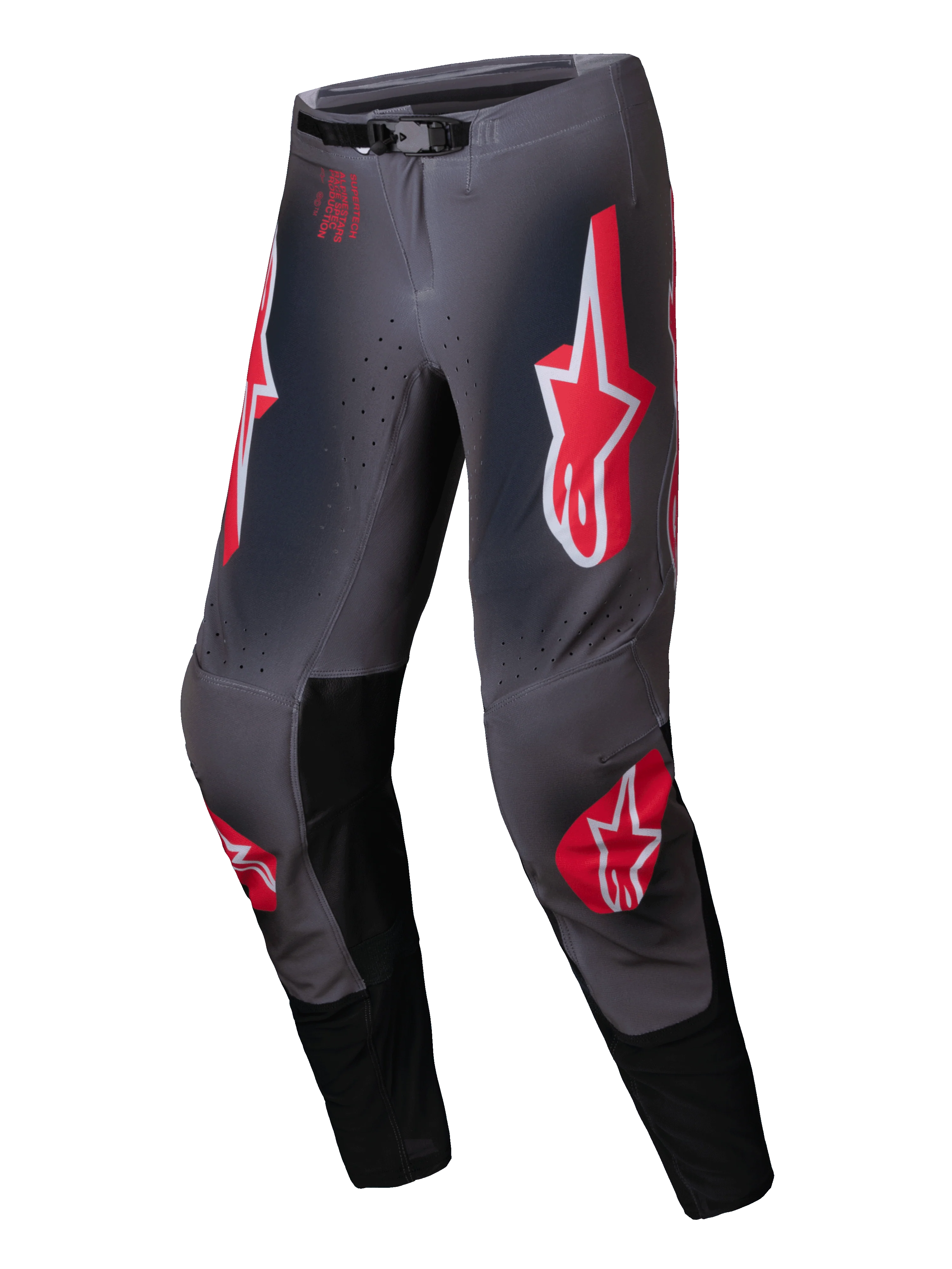 Pantalon Alpinestars Supertech Lipan Grafito/Rojo