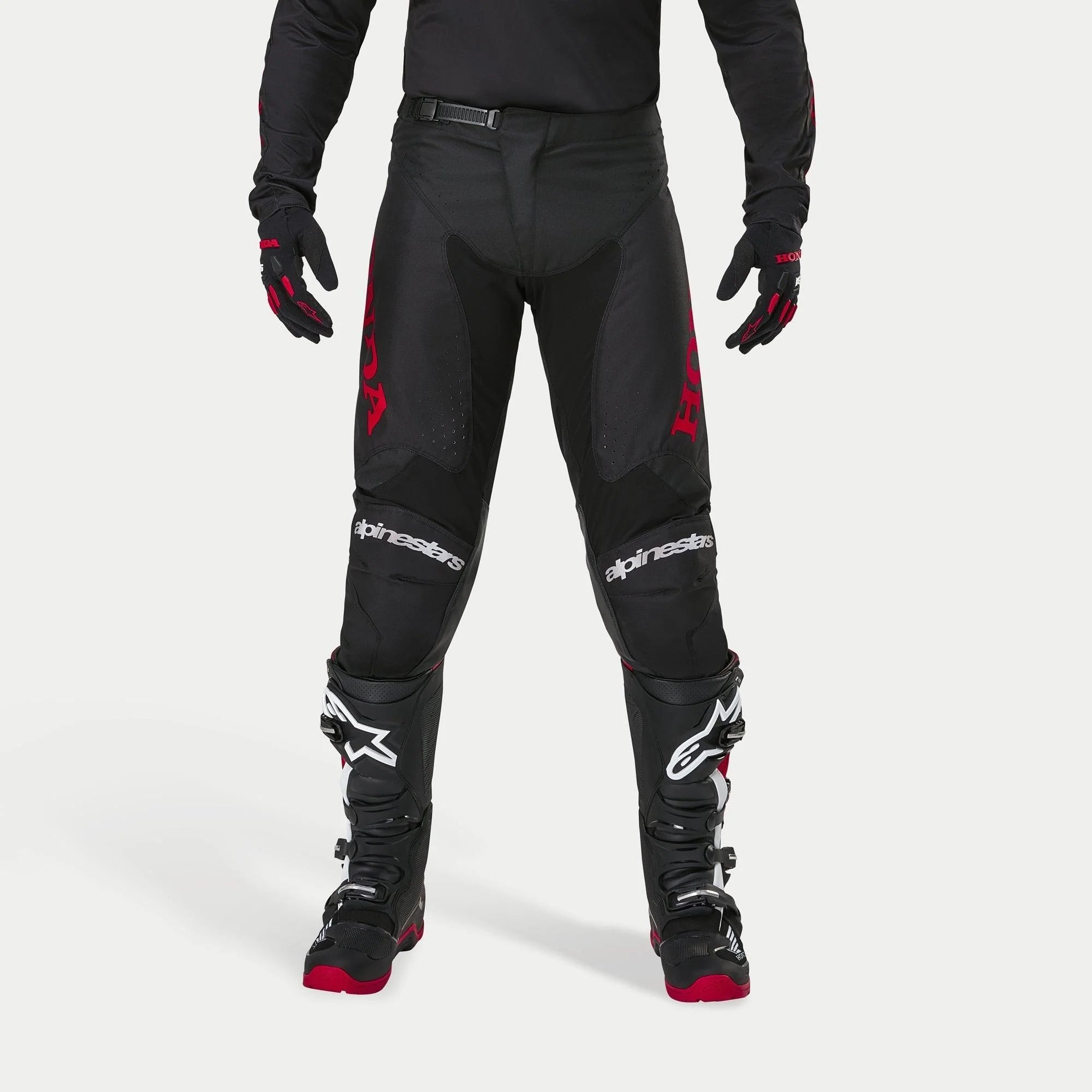 Pantalón Moto Alpinestars Honda Racer Iconic Negro