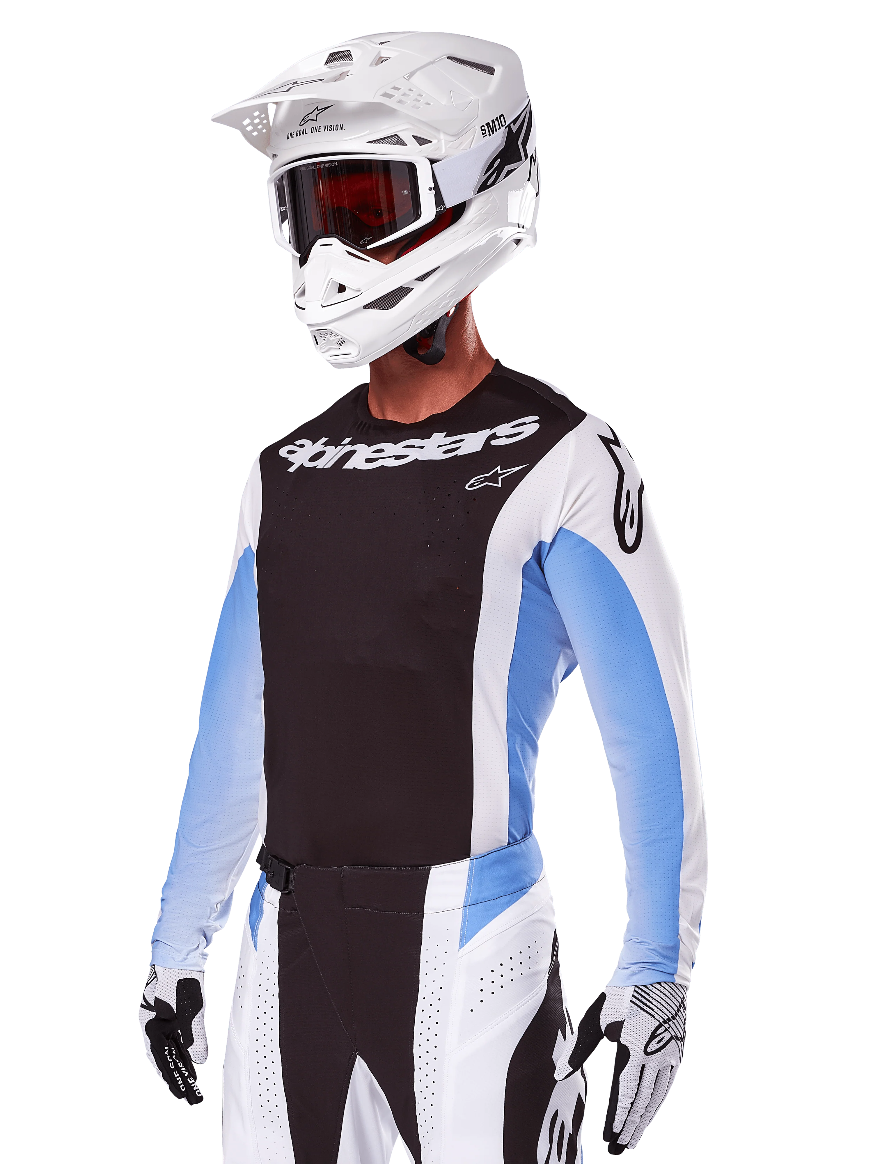 Jersey Alpinestars Techstar Melt Negro/Azul
