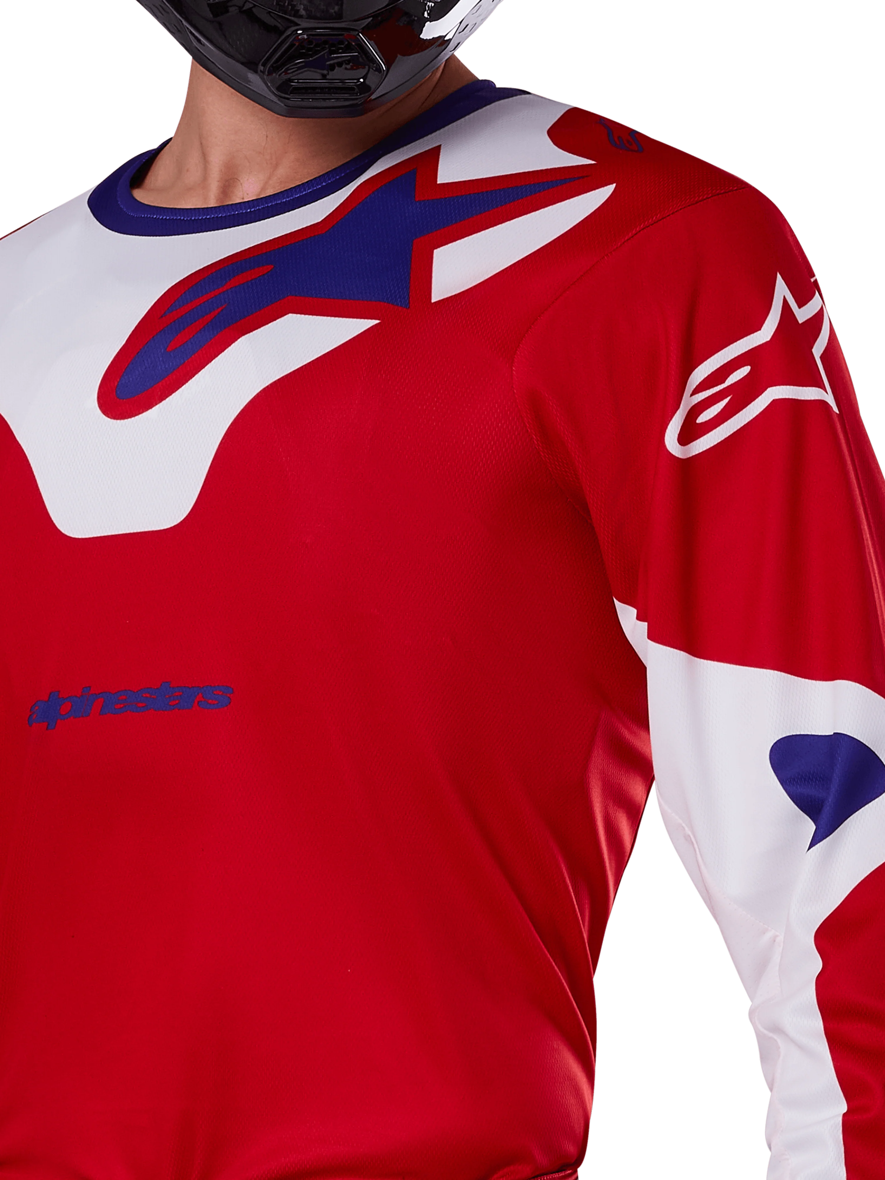 Jersey Alpinestars Racer Veil Rojo/Blanco