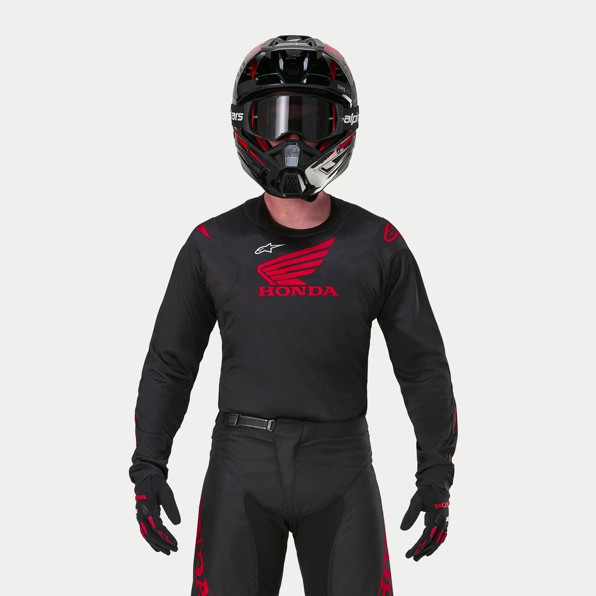 Jersey Alpinestars Honda Racer Iconic Negro
