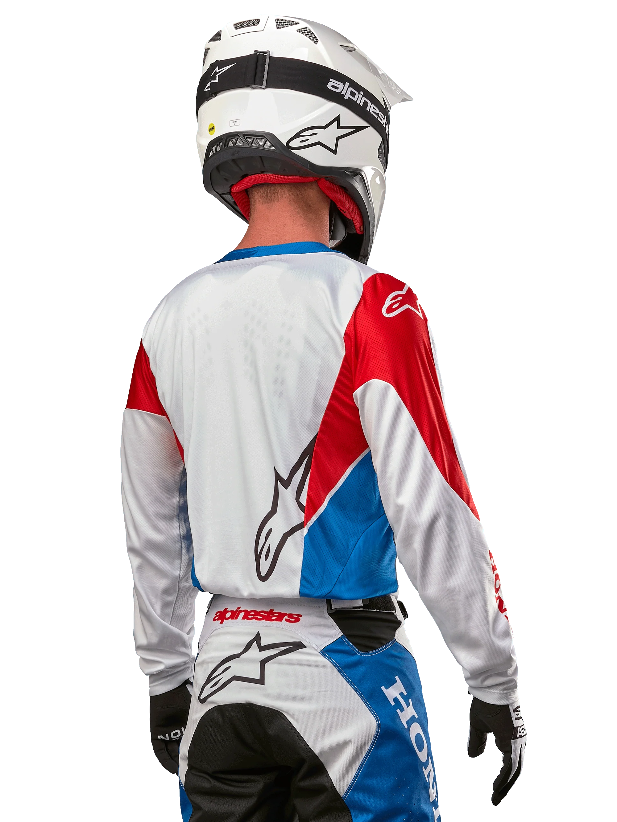 Jersey Alpinestars Honda Racer Iconic Blanco