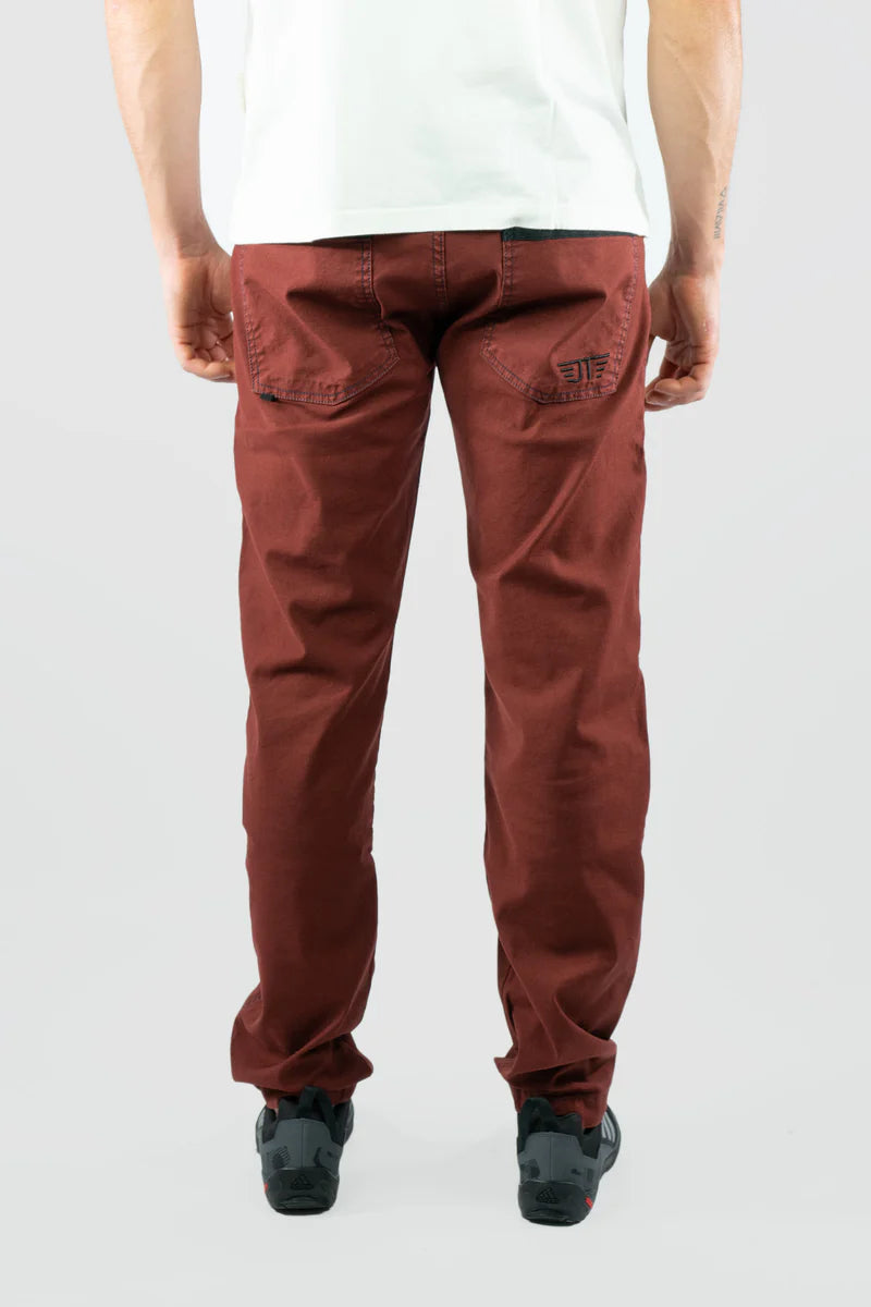 Pantalón Escalada Jeanstrack Turia ECO Terracota Hombre
